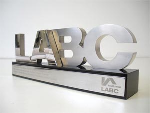 LABC Trophy Award 2011